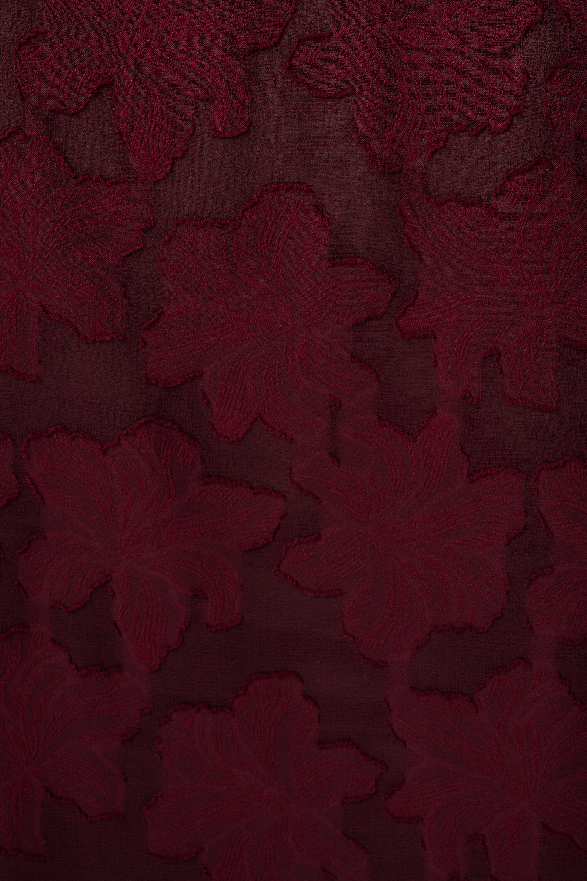 Sheer blouse met bloemen structuur image number 6
