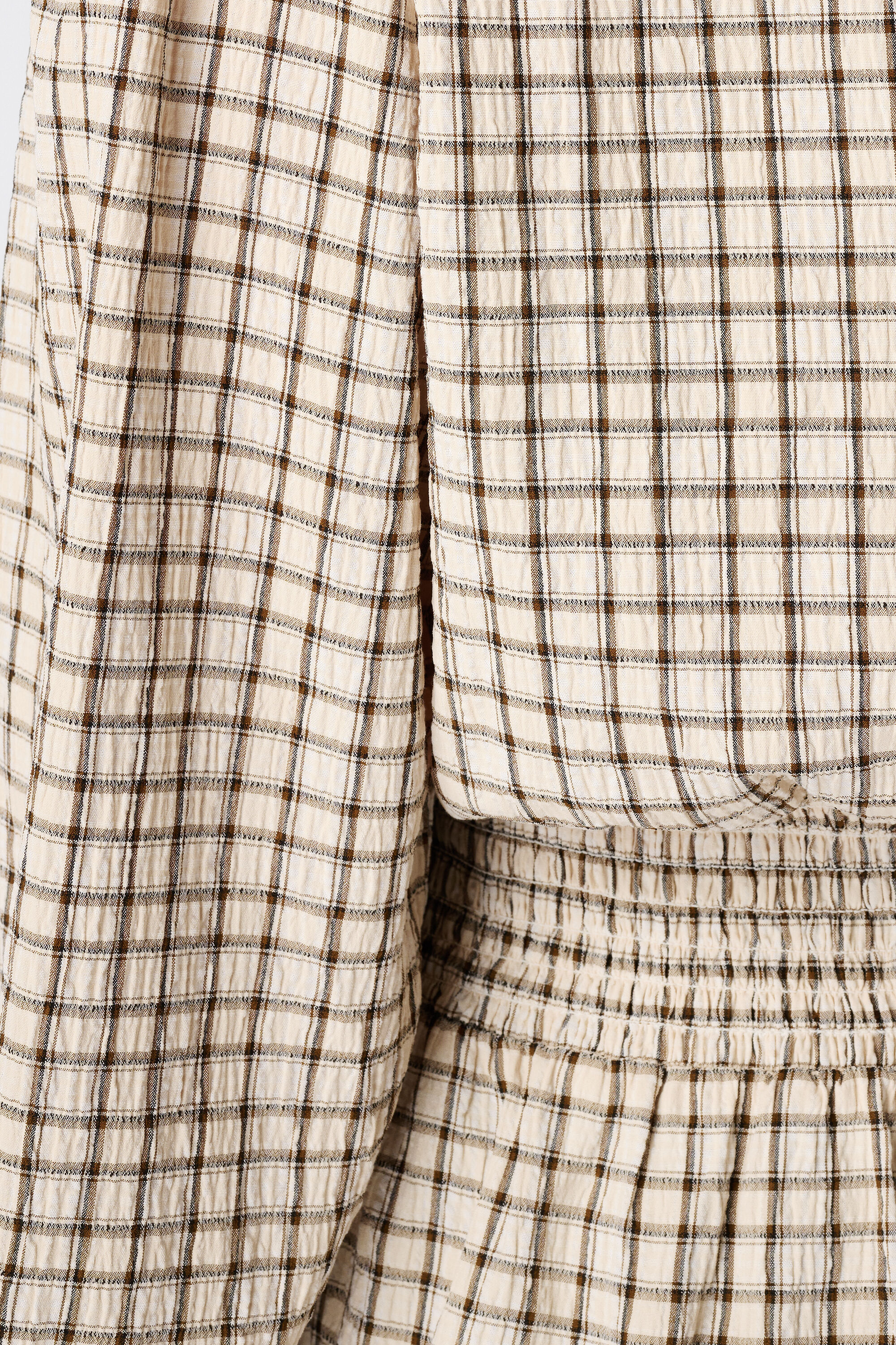 Blouse &agrave; carreaux image number 6