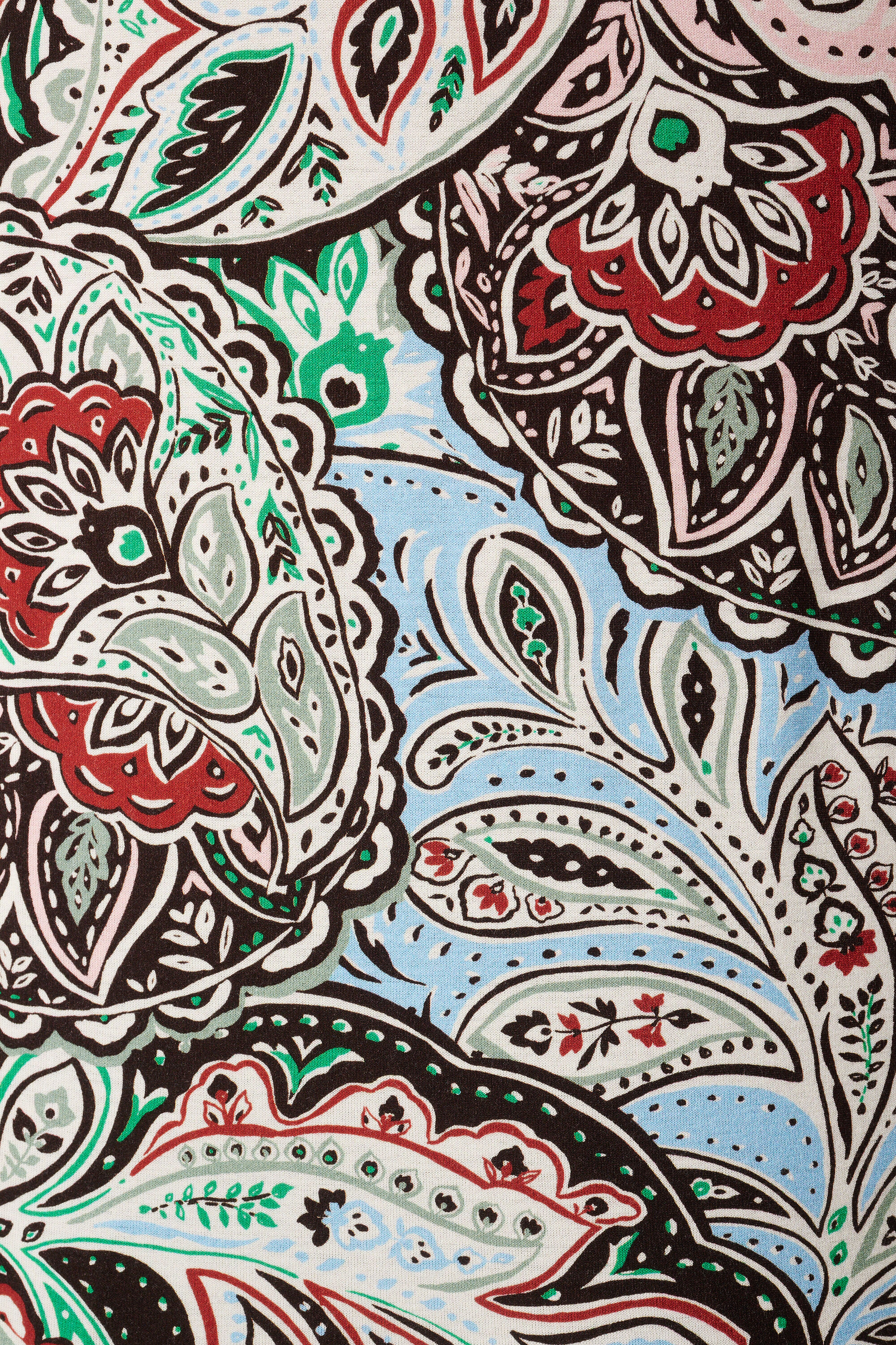 T-shirt met V-hals image number 6