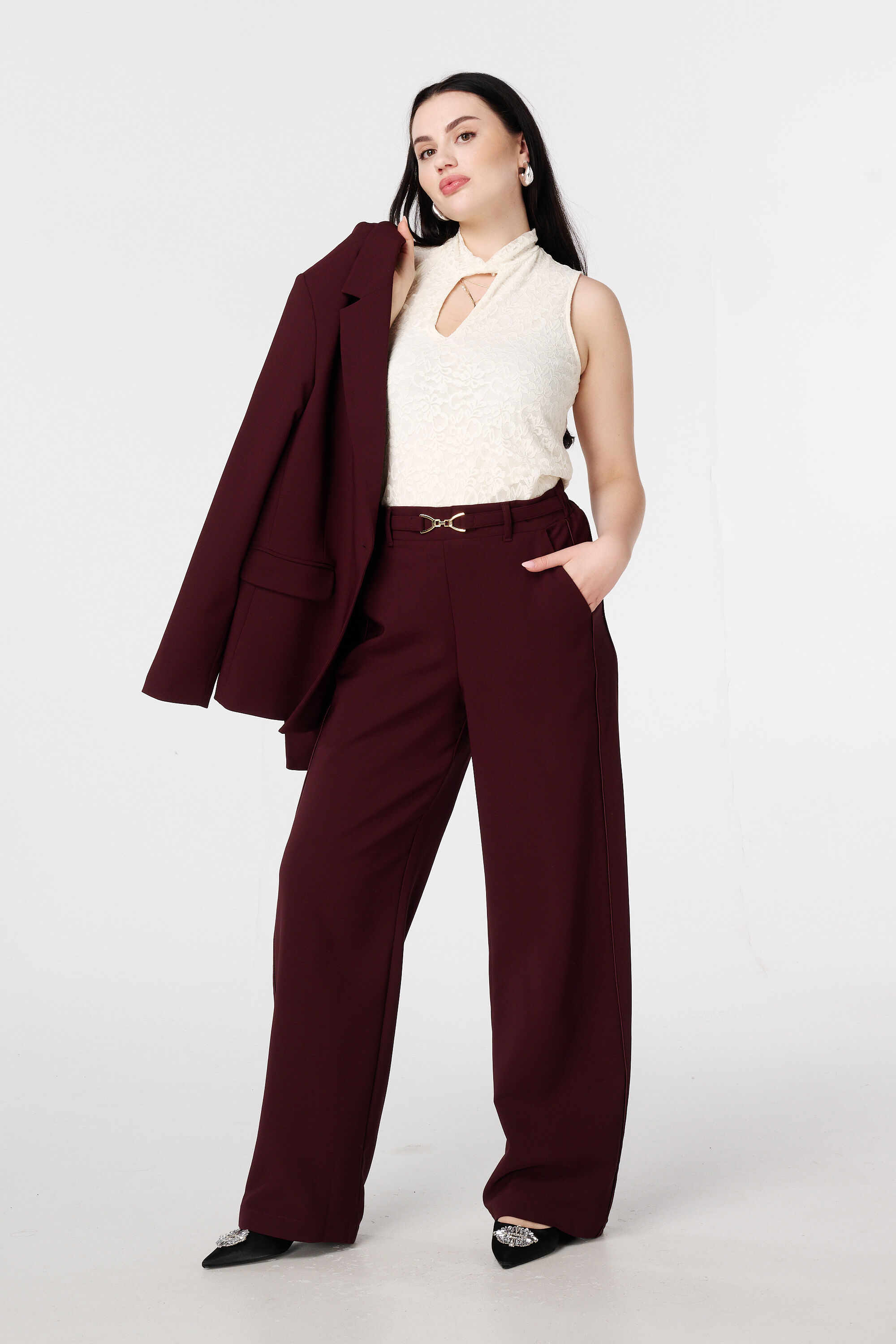 Top met kant image number 5