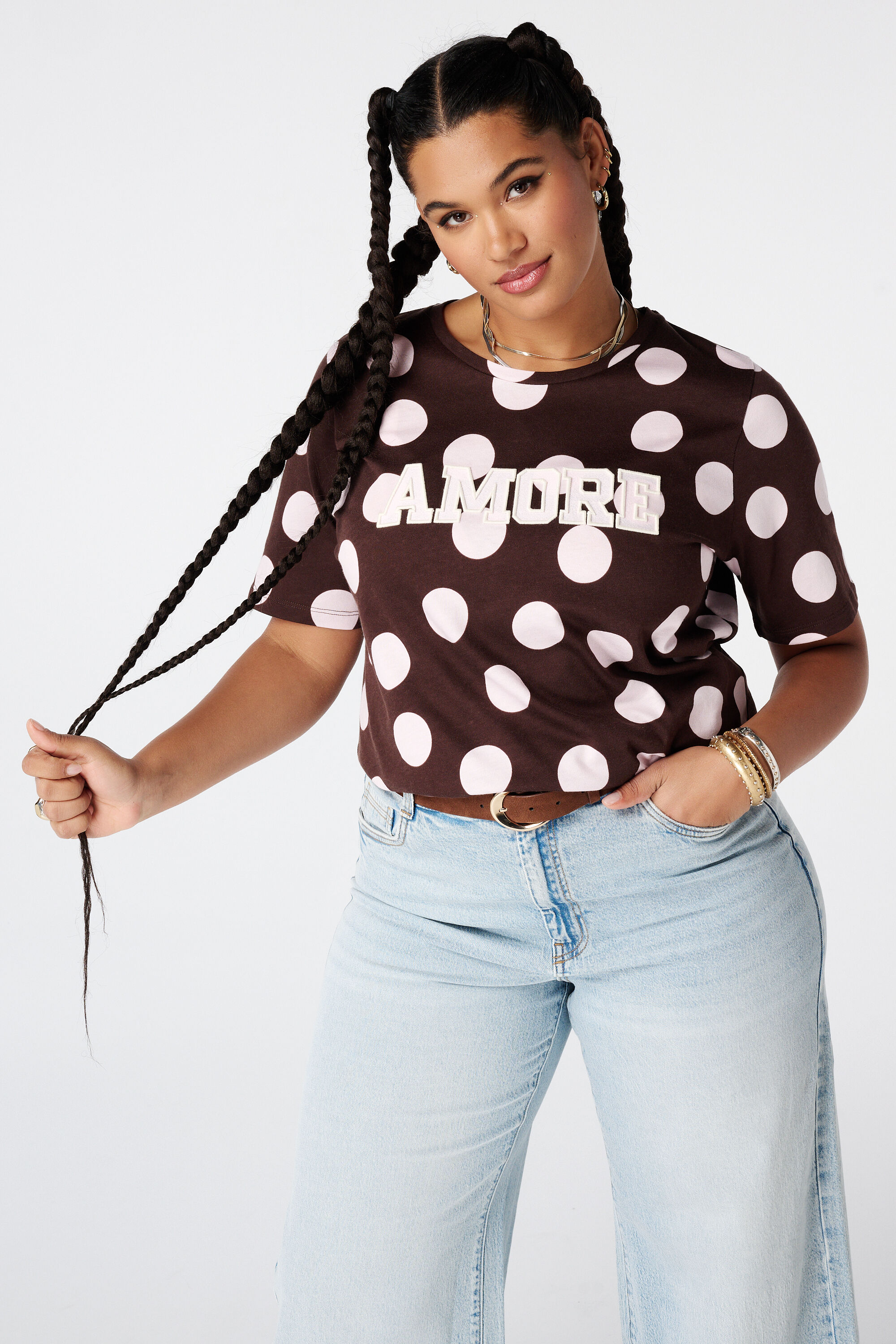 T-shirt met print image number 0