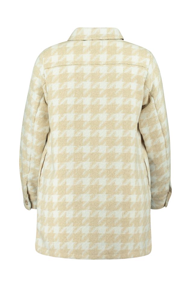 Veste-chemise à imprimé pied-de-poule image number 3