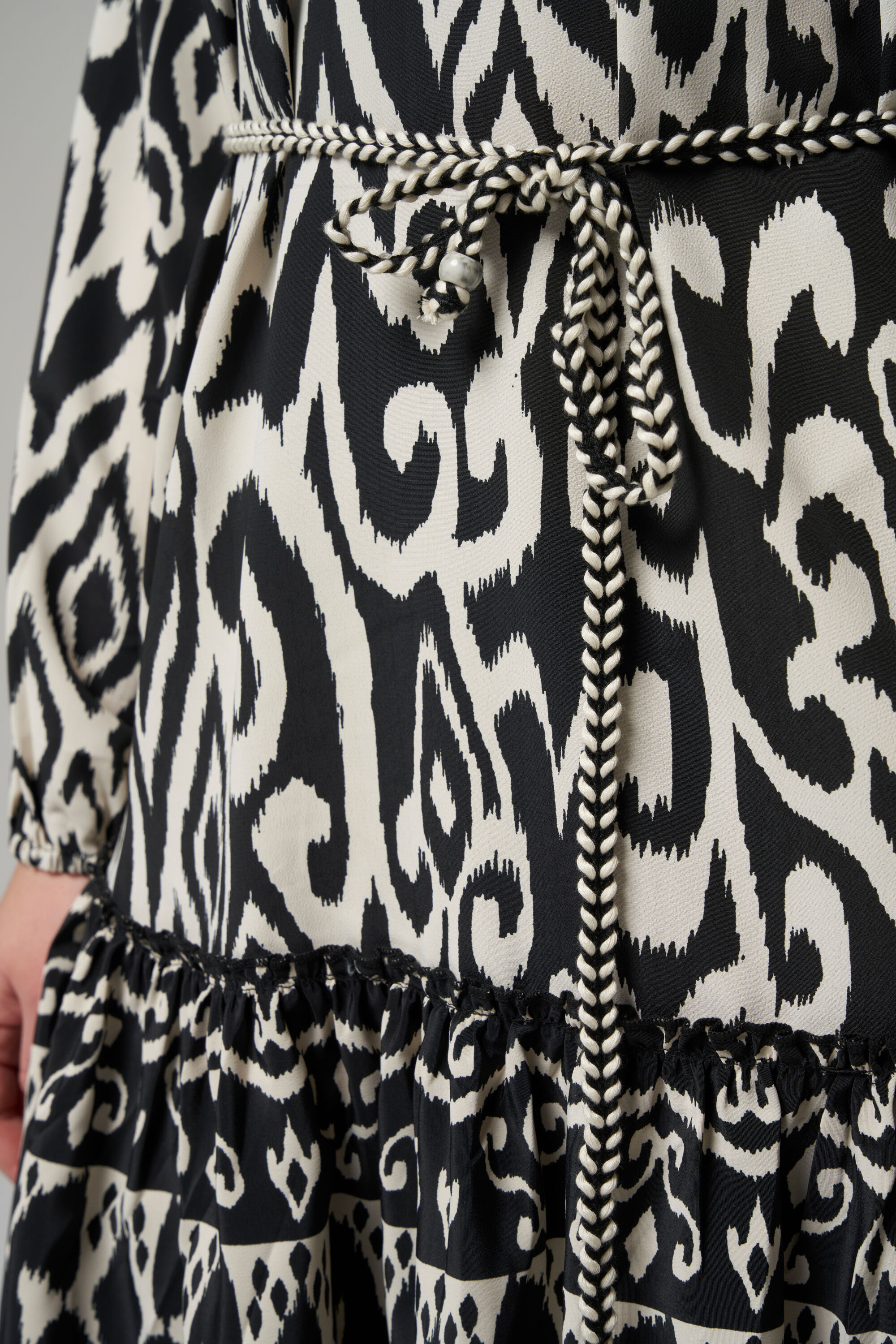 Robe midi &agrave; imprim&eacute; image number 4