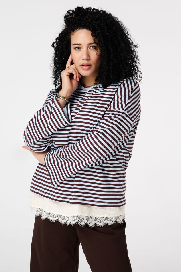 Elegante Blouse S/M L/XL EGI Damestop Van Wol En Zijde - Lange Mouwen, Geribbelde Stof, Geplooide Randen, Gemaakt In Italië High Quality Knitwear Elegante Blouse S/M L/XL EGI Damestop Van Wol En Zijde - Lange Mouwen, Geribbelde Stof, Geplooide Randen, Gemaakt In Italië High Quality Knitwear