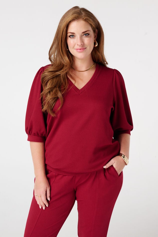 Haut à manches bouffantes  image number 0