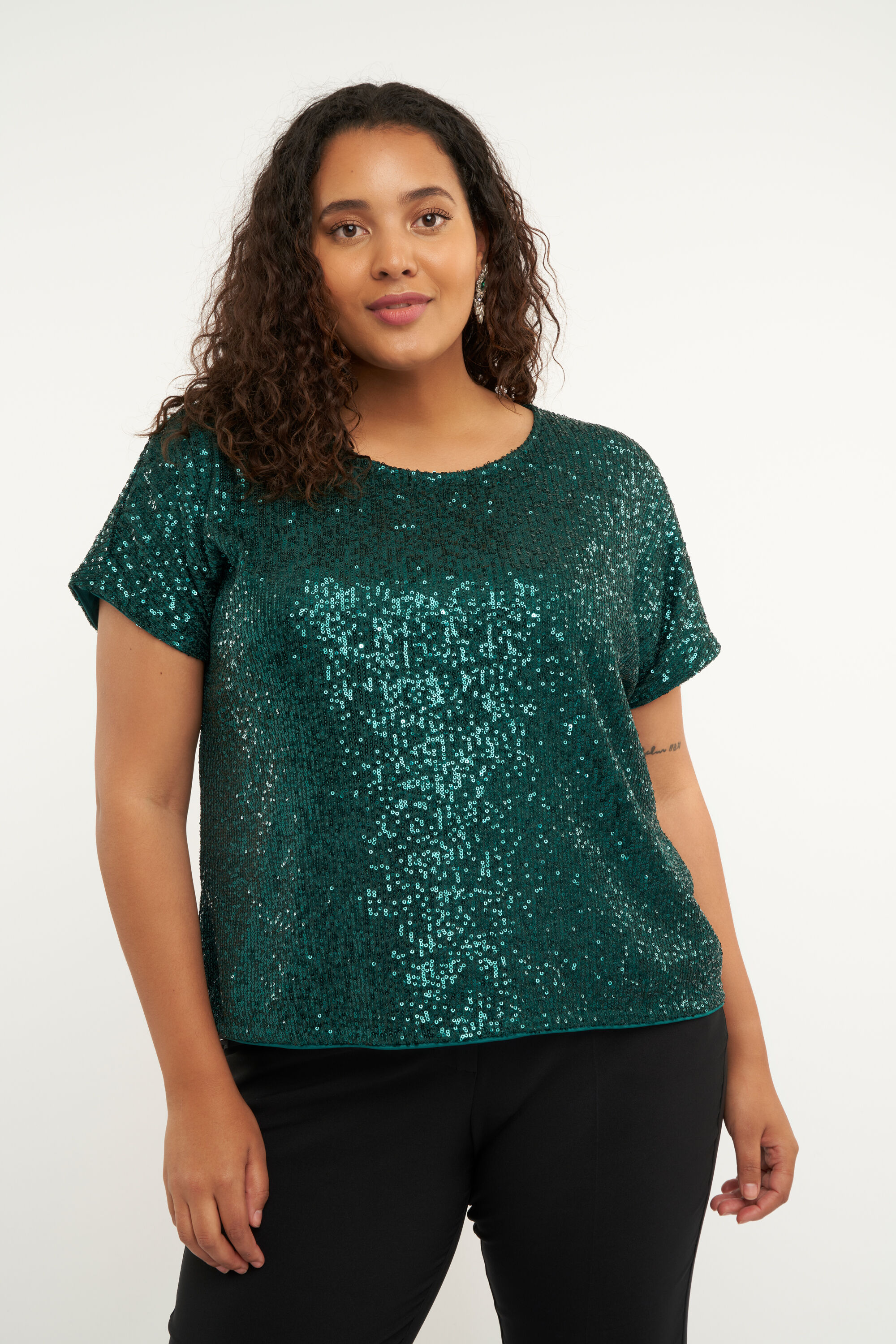 Top met pailletten  image number 4