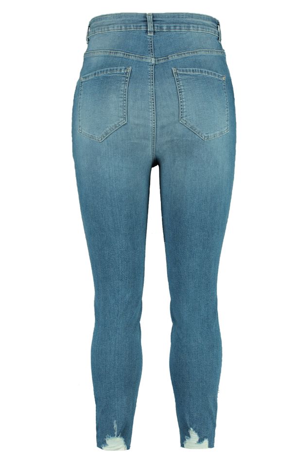 Jeans met destroyed detail image number 2