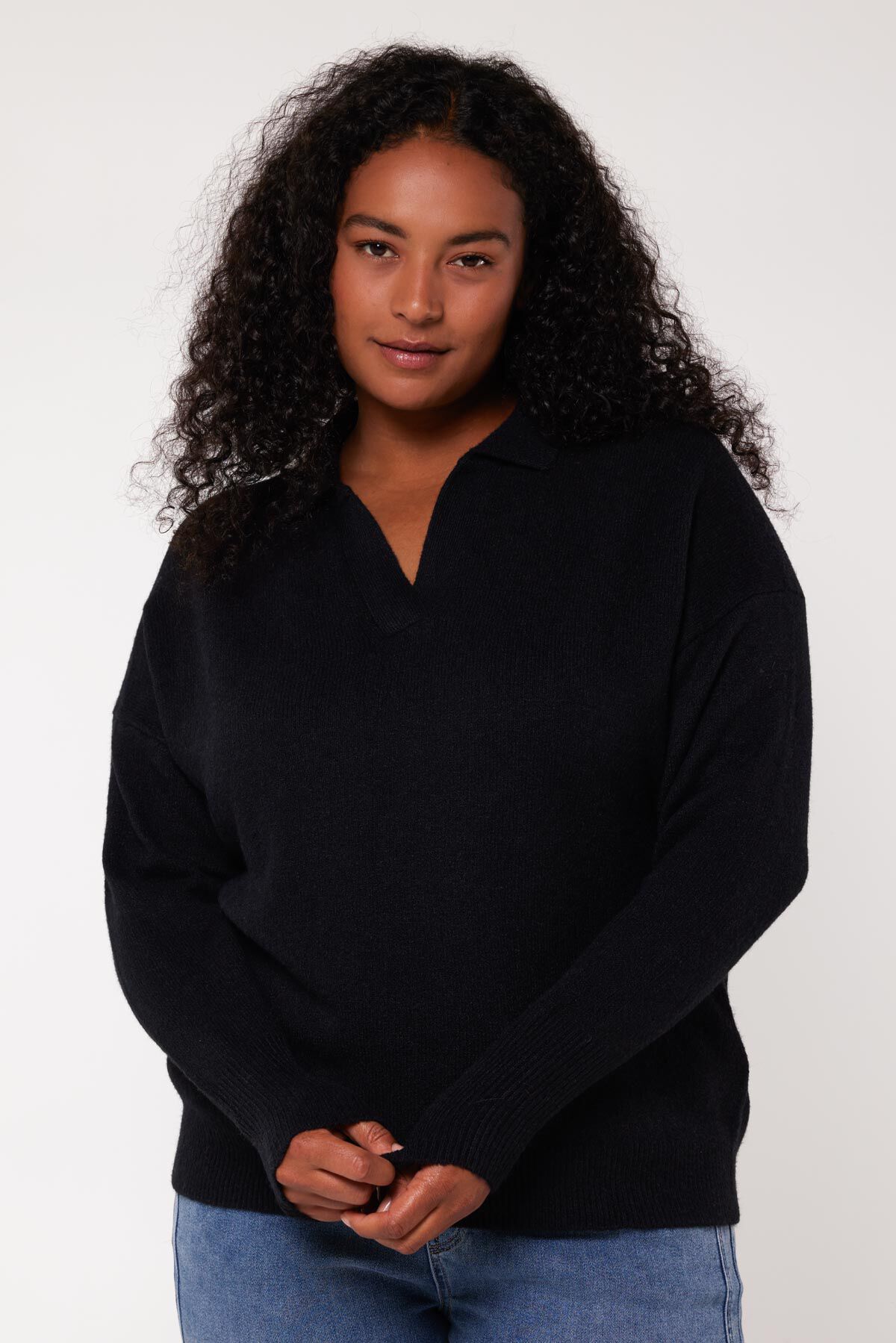 Sweater met polokraag online