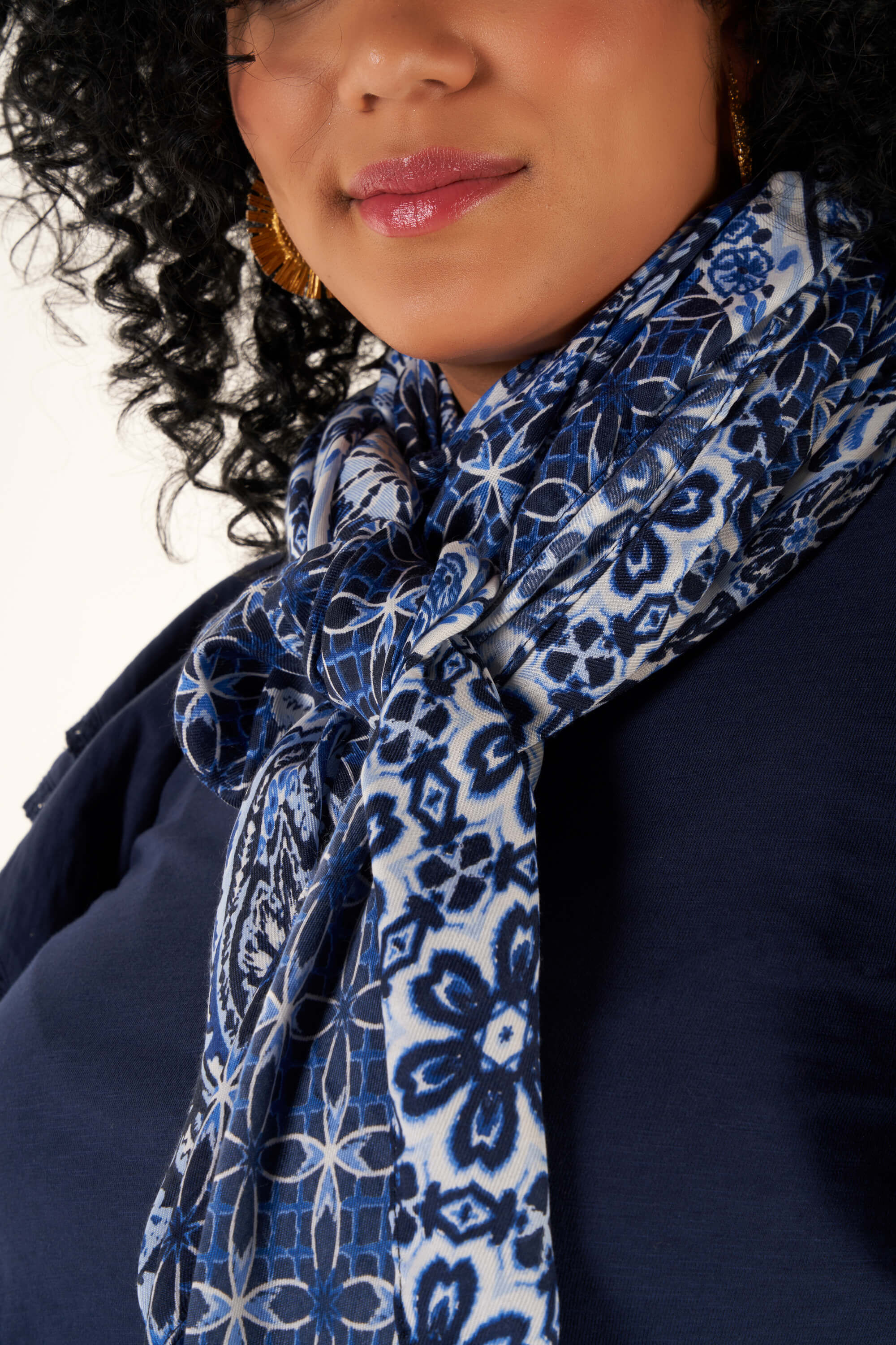 Sjaal met print image number 1