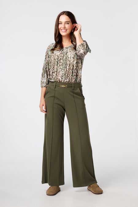 Pantalon met gesp Pantalon met gesp