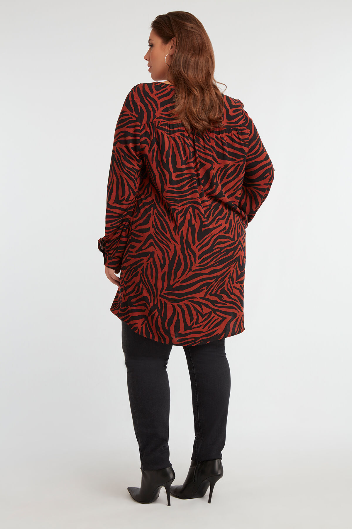 Chemisier avec imprim&eacute; image number 4