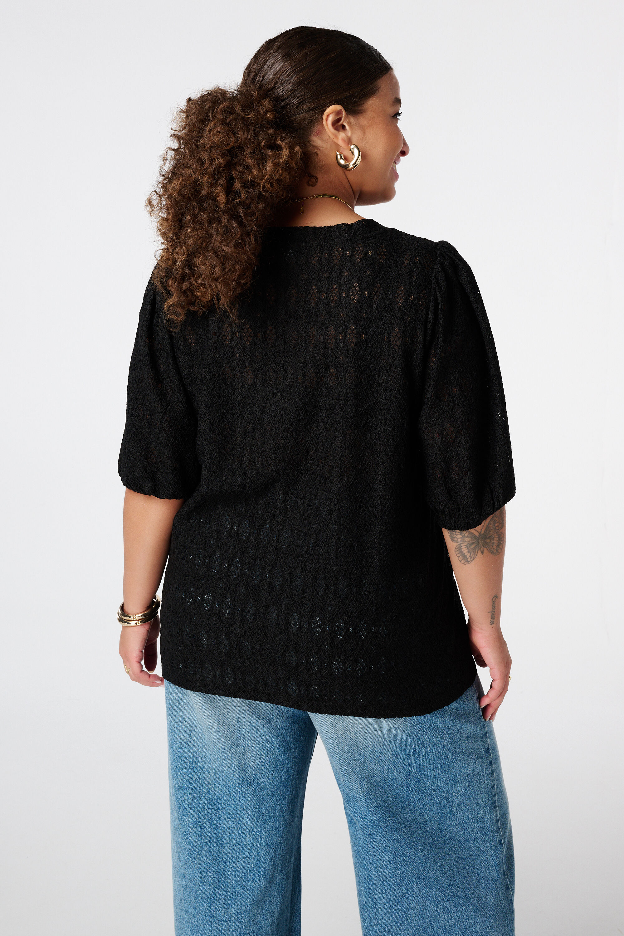 Top met kant image number 3