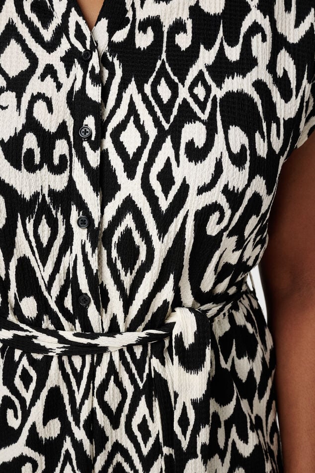 Playsuit met strikceintuur image number 5