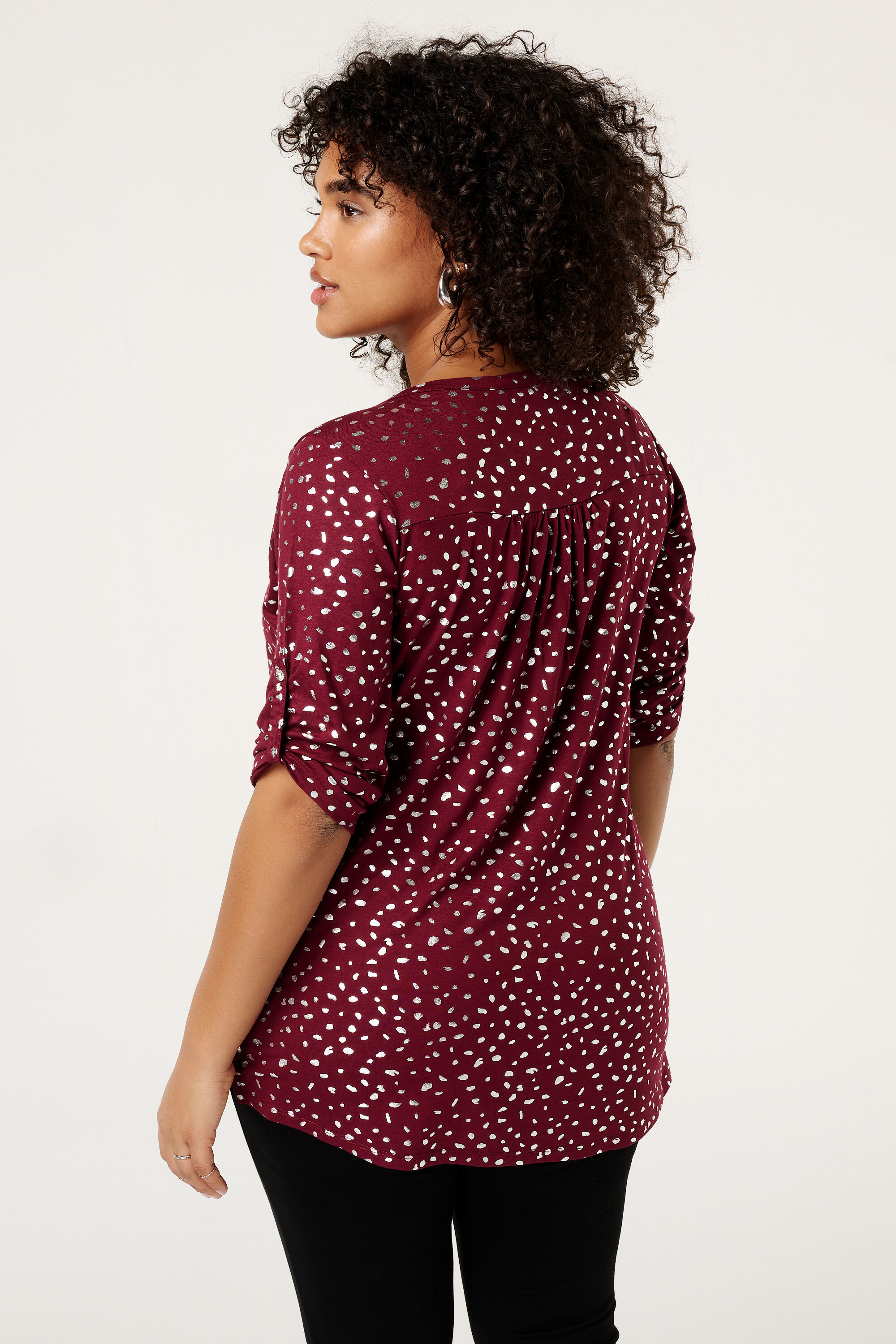 Haut &agrave; boutons  image number 3