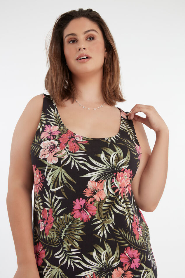 Maxi jurk met split image number 3