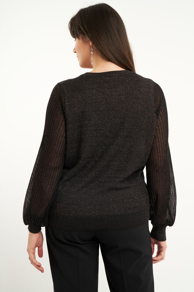 Pull à paillettes image number 3