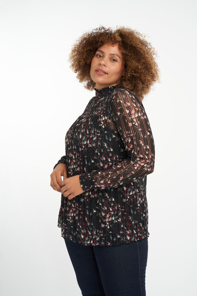 Haut à paillettes semitransparent image number 6