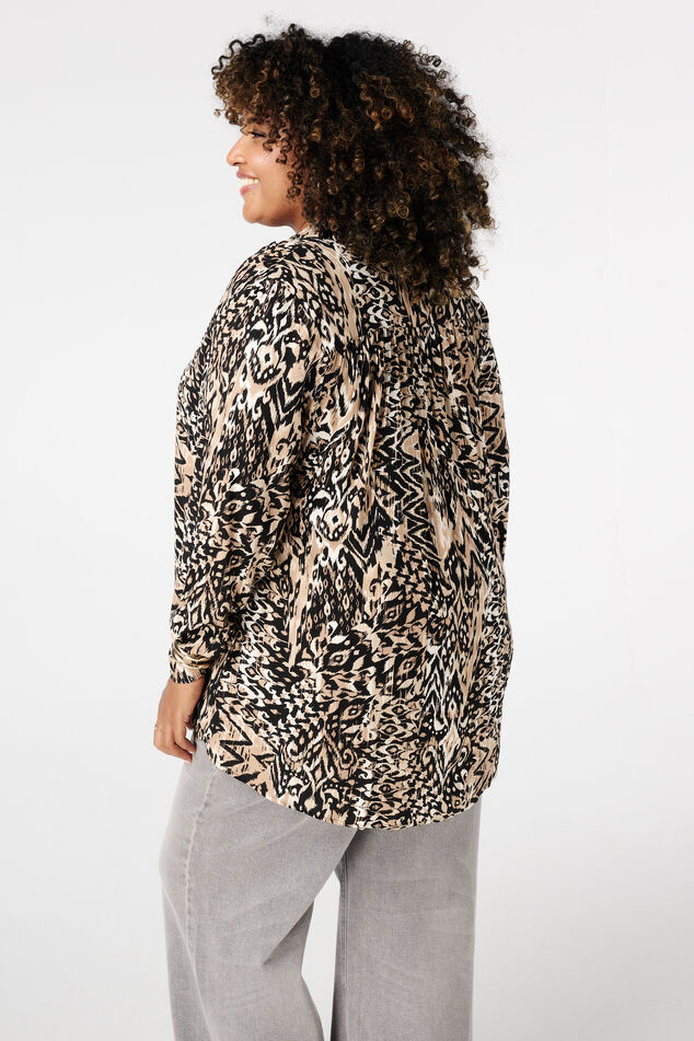 Blouse met print image number 3