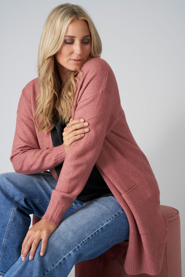 Lang openvallend vest image number 0