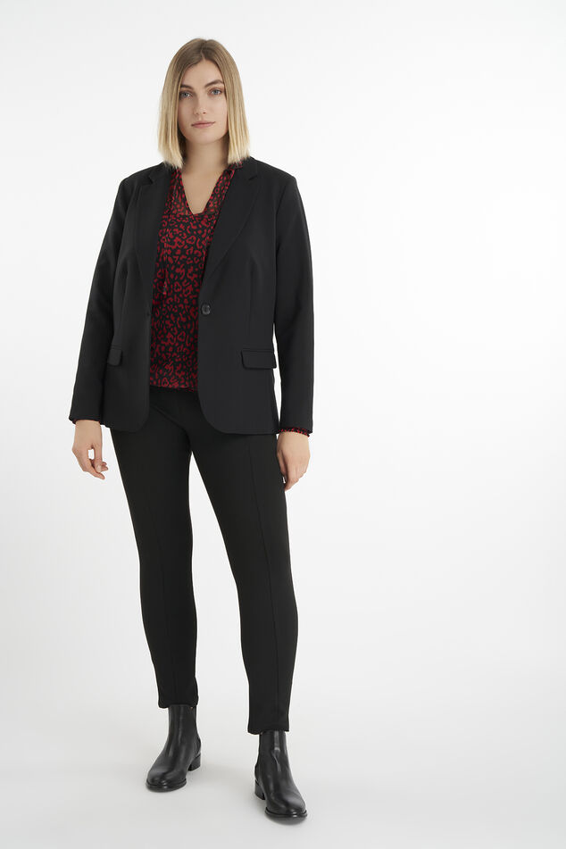 Tregging met ritsdetail image number 0