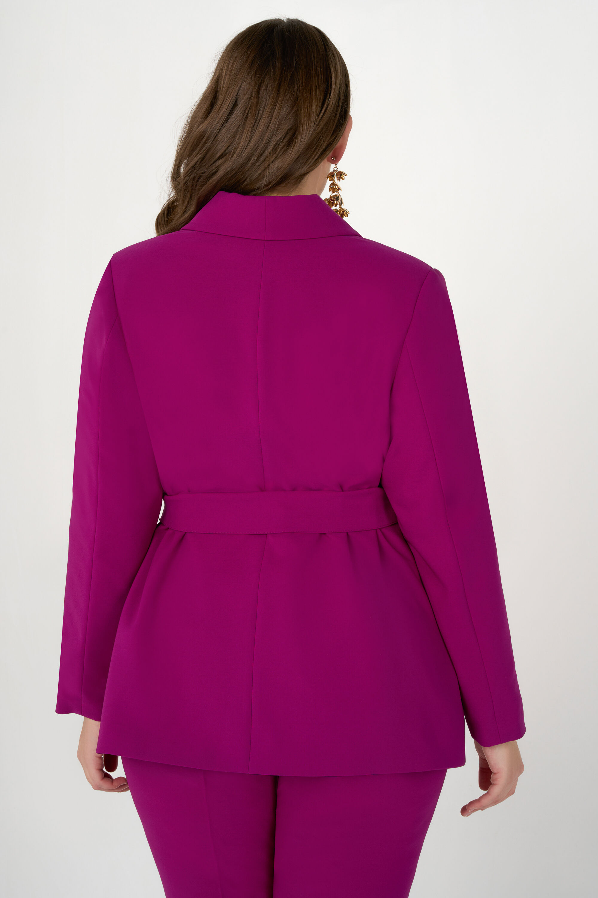 Blazer met taille riem image number 3