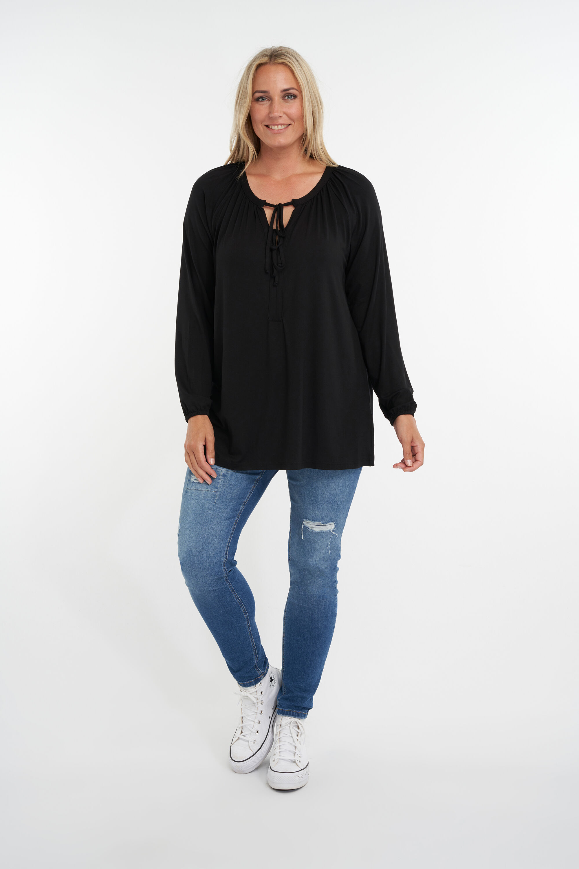 Tuniek met strikdetail image number 5