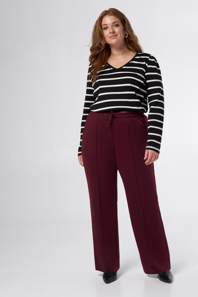 Broek met siernaad image number 0