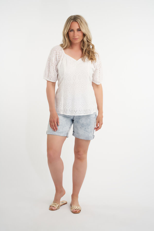 Haut avec broderie  image number 5