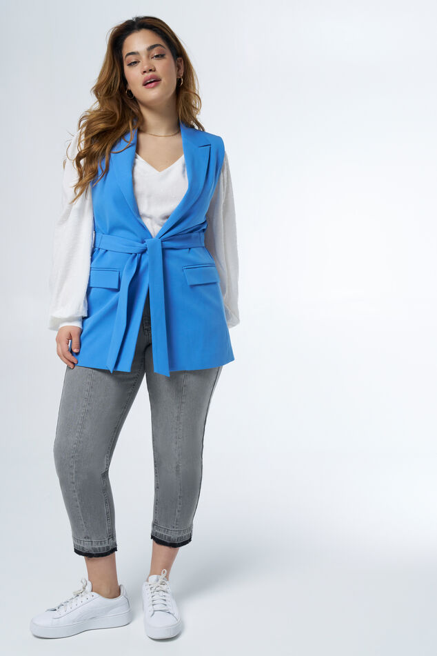 Gilet met bijpassende riem image number 0