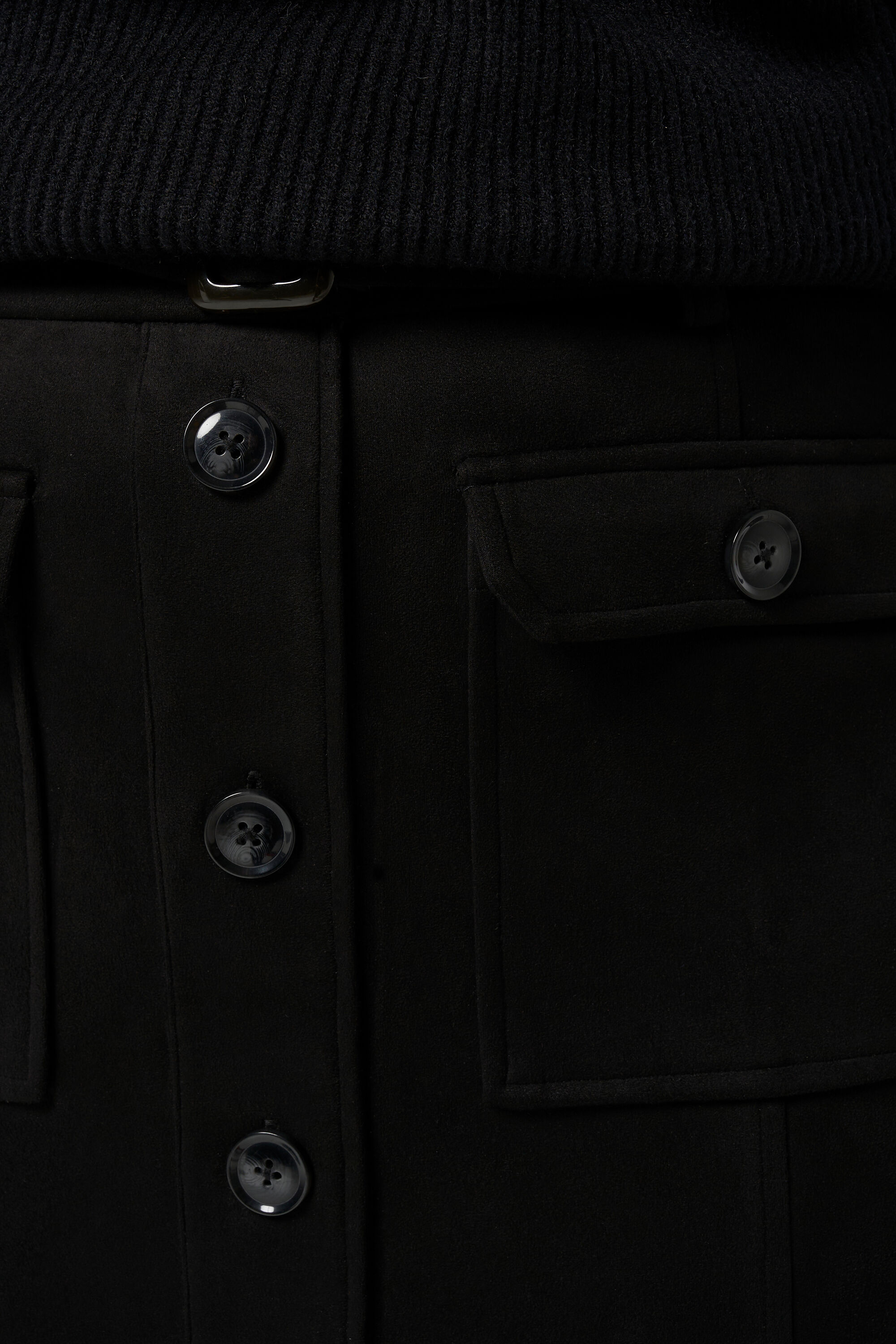 Suede look rok image number 4