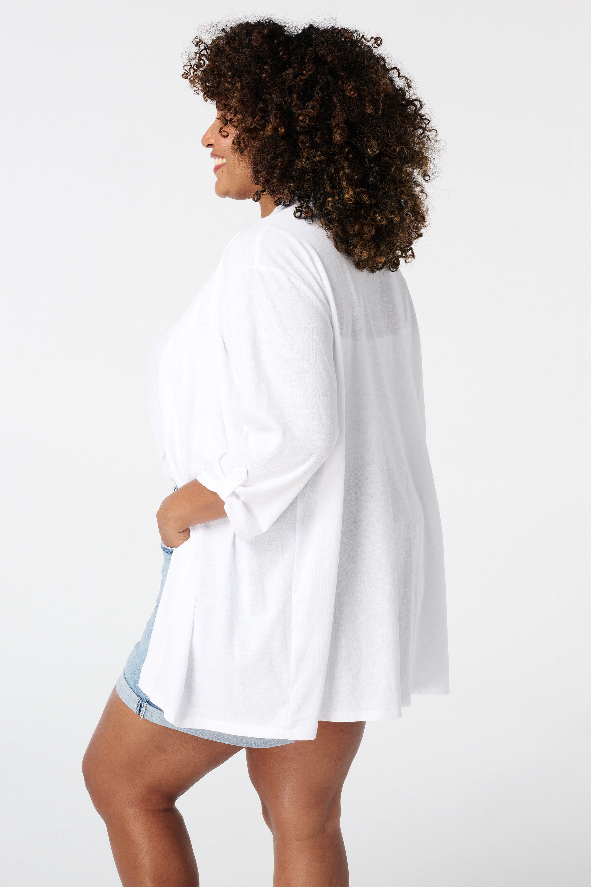 Vest met driekwartmouw image number 3