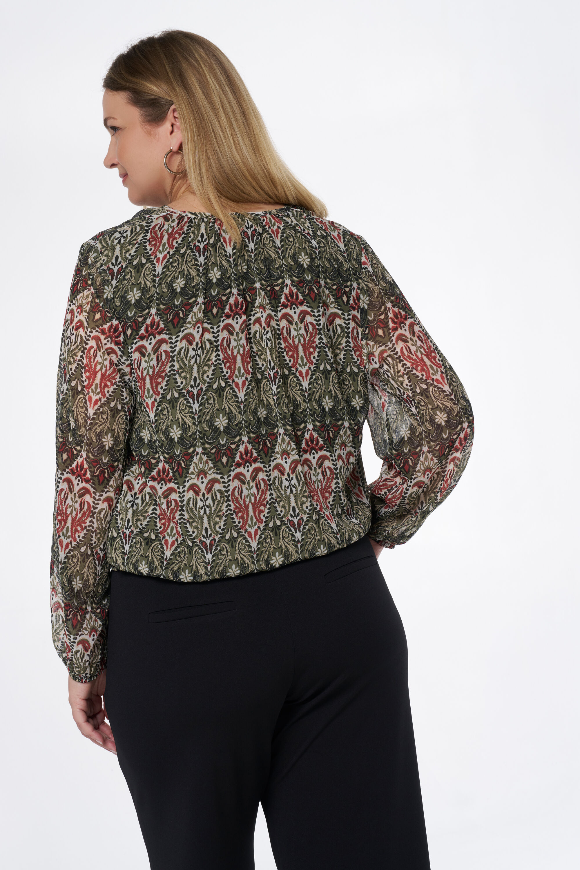 Blouse met print image number 3