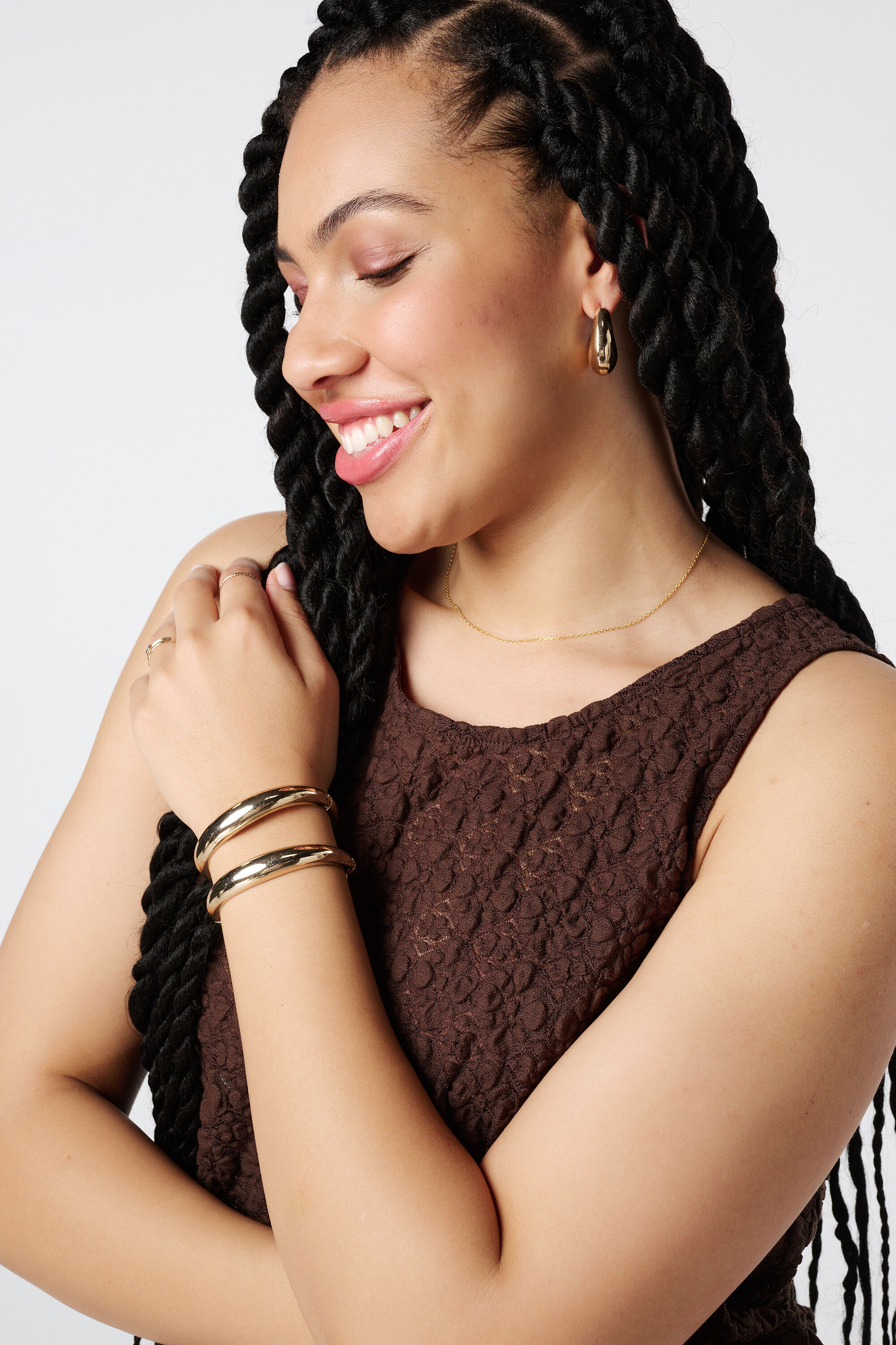 Top met gesmokte structuur image number 4