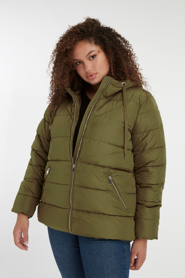 Veste matelassée à capuche  image number 5