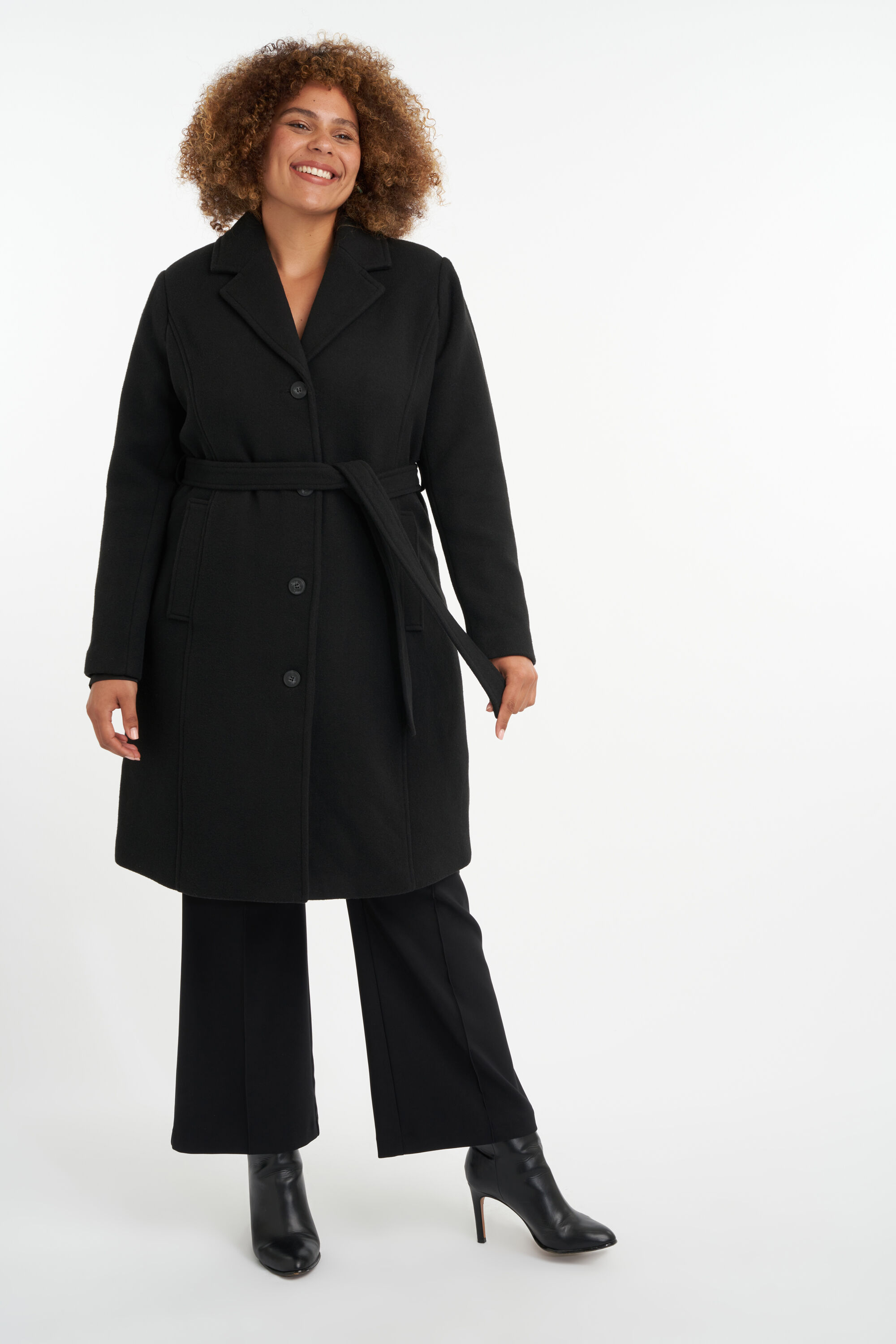 Veste longue avec ceinture image number 5