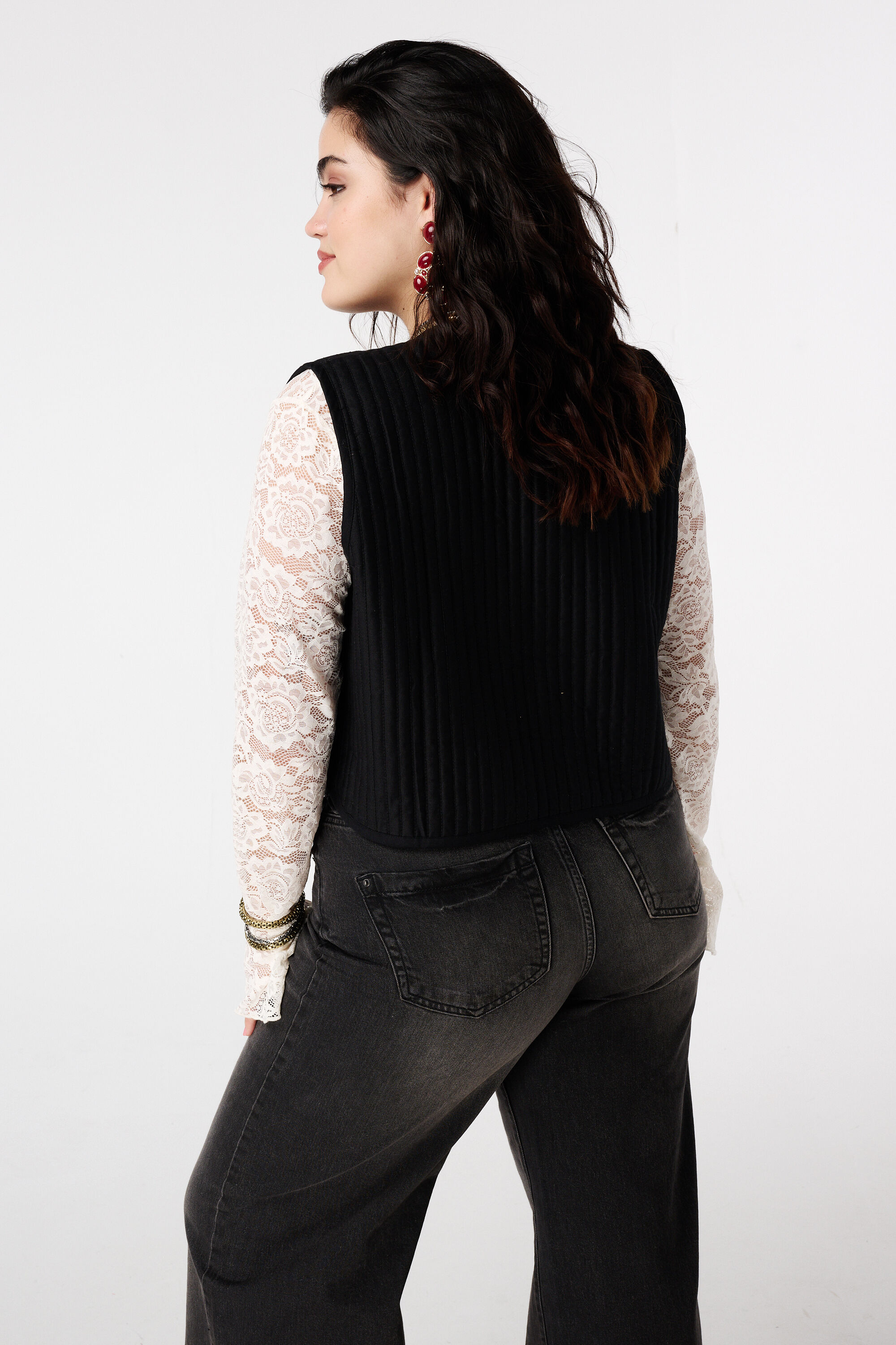 Gilet met broderie image number 3