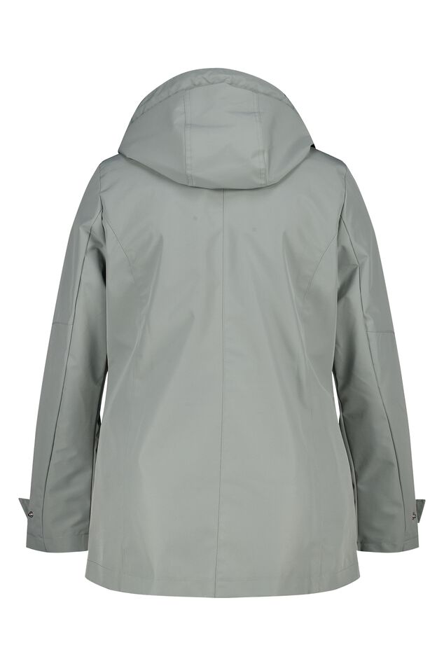 Imperméable avec détails argentés image number 2