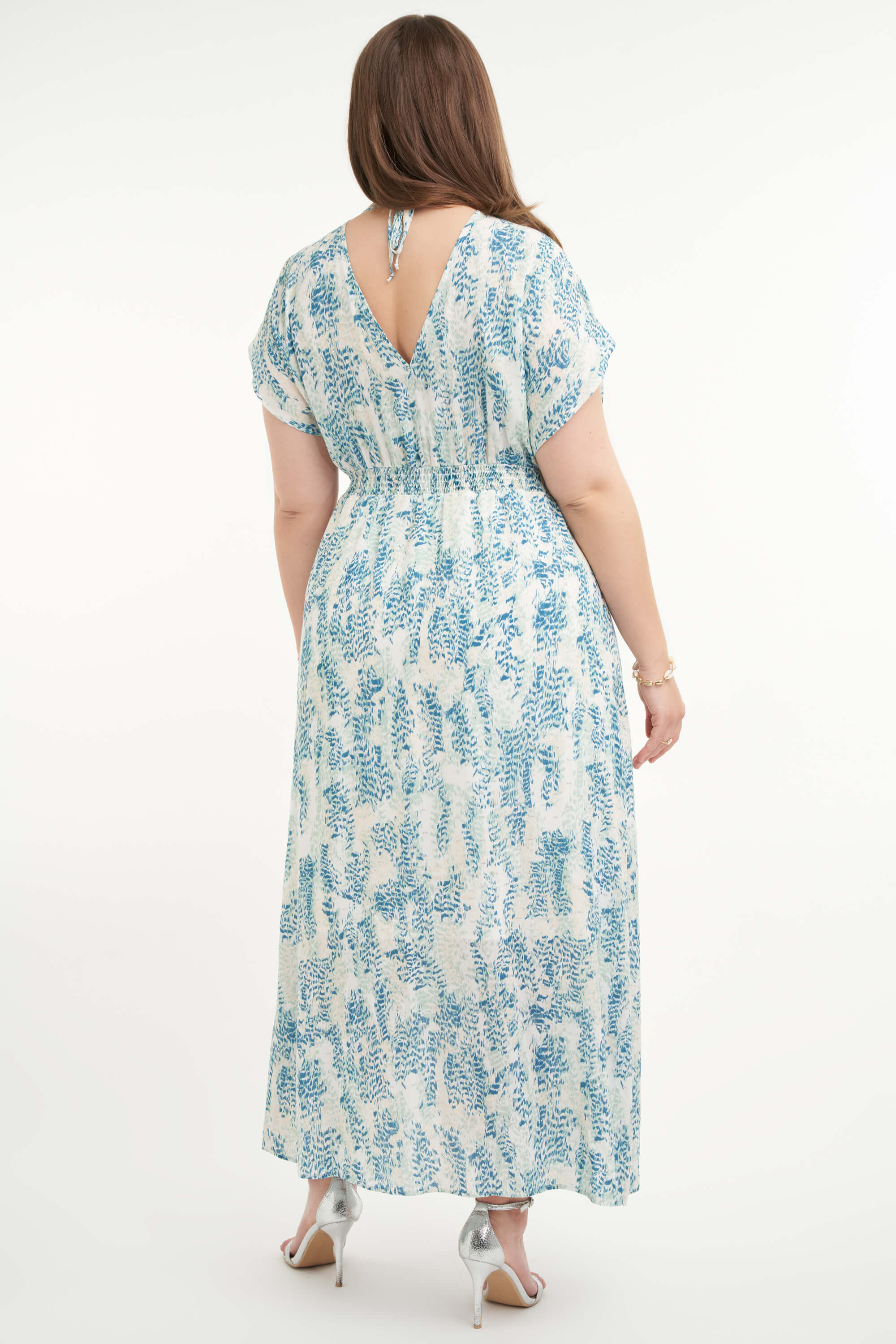 Robe longue &agrave; imprim&eacute;  image number 4