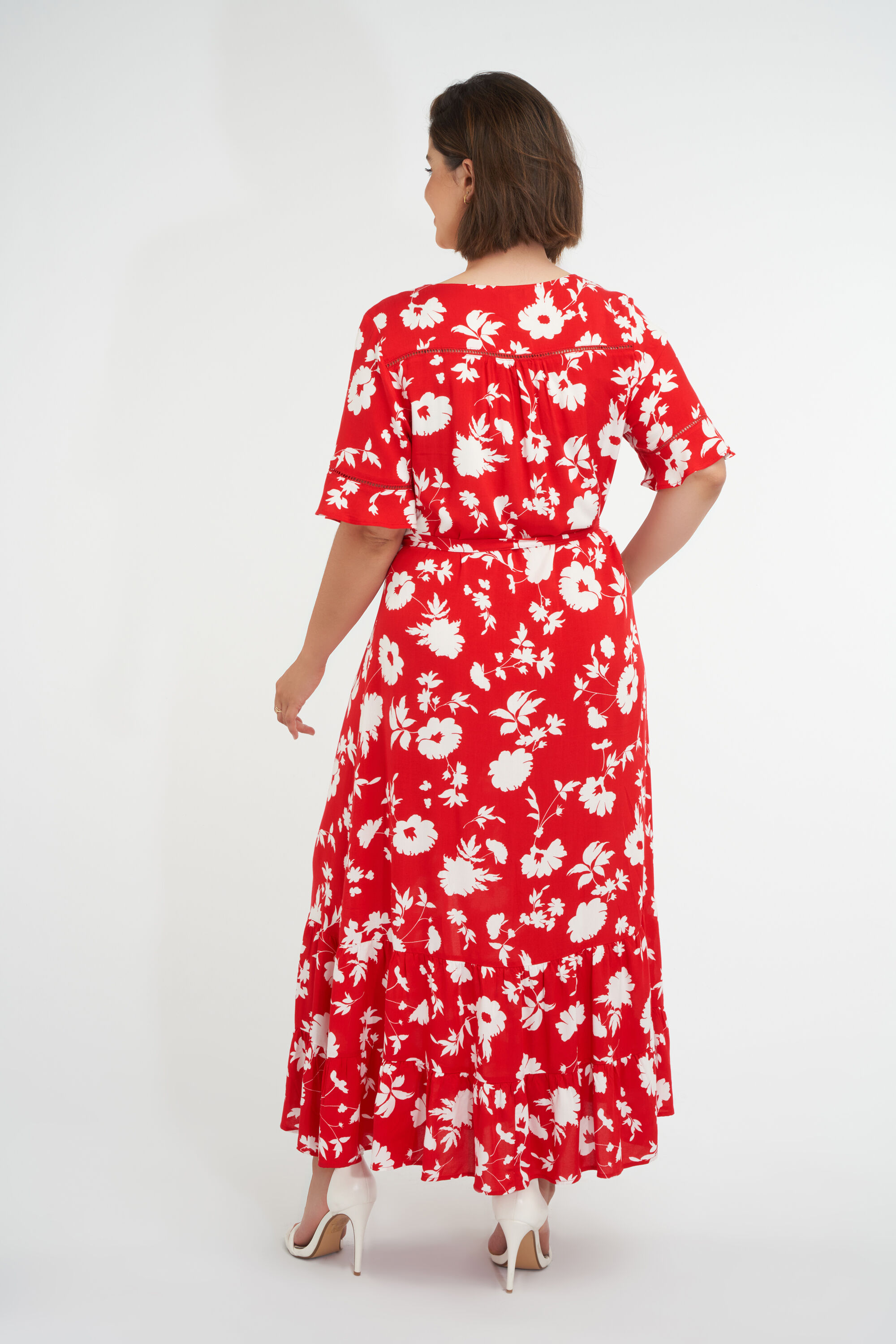 Robe longue &agrave; imprim&eacute;  image number 4