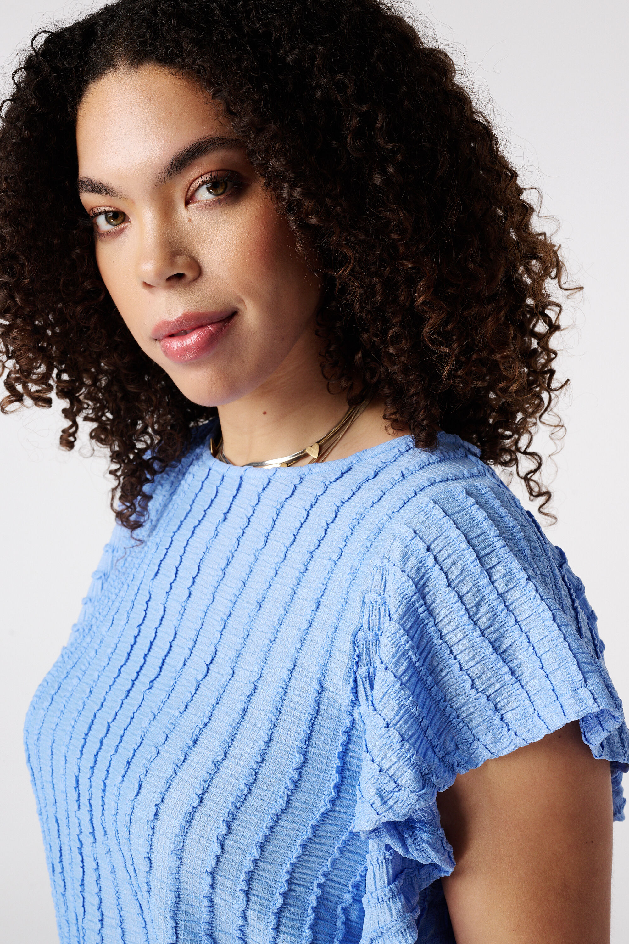 Top &agrave; manches papillon image number 4