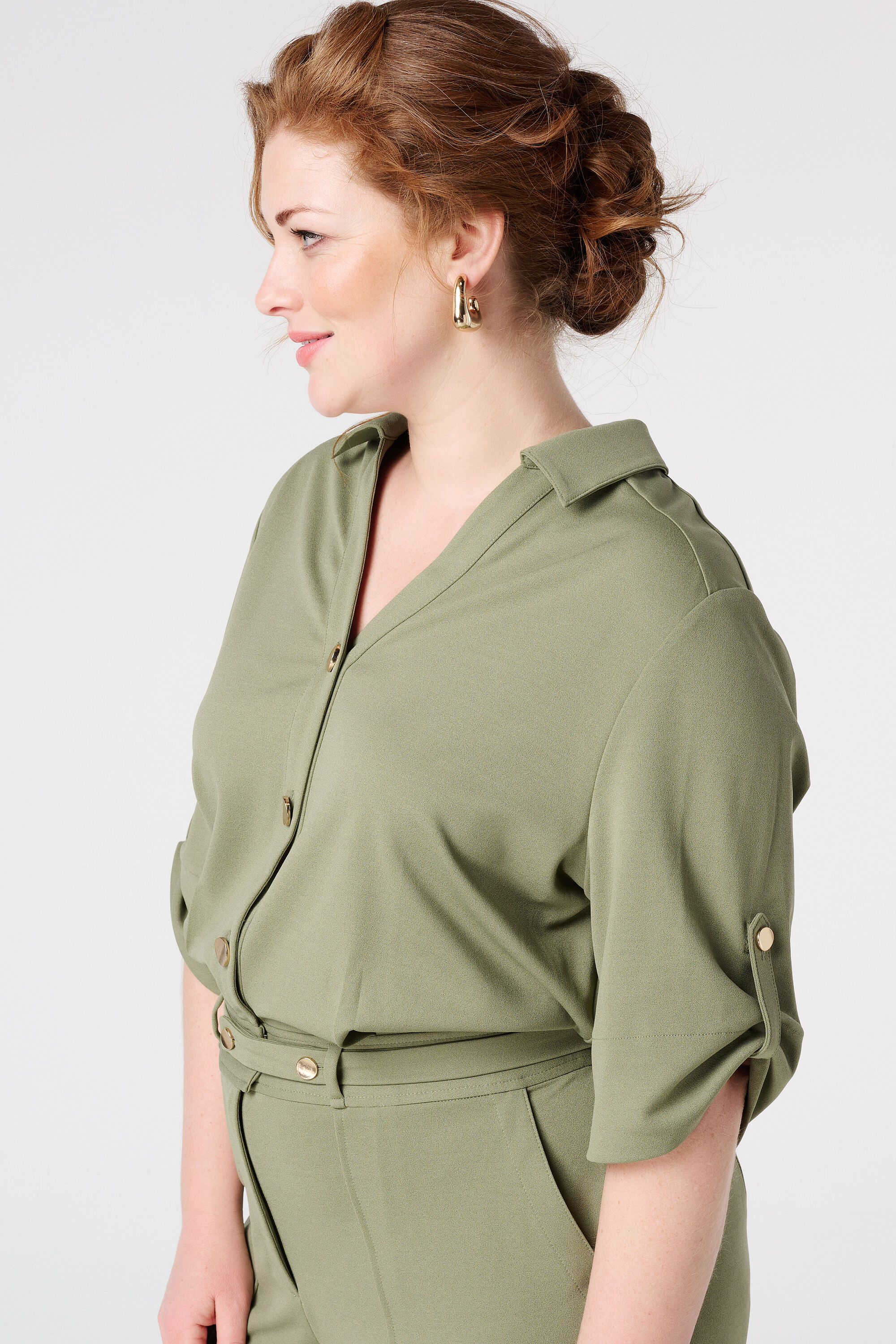 Jumpsuit met metalen details image number 4