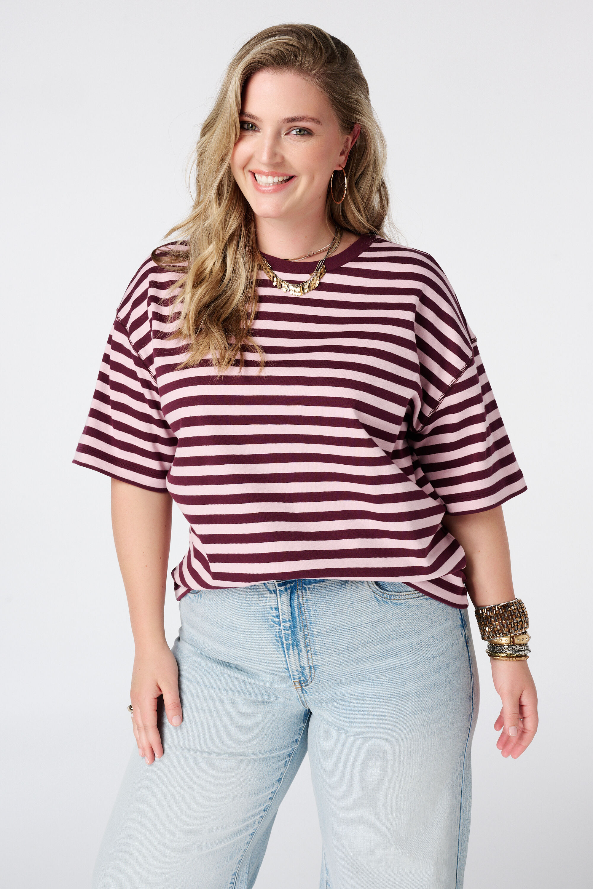 Gestreept t-shirt image number 0