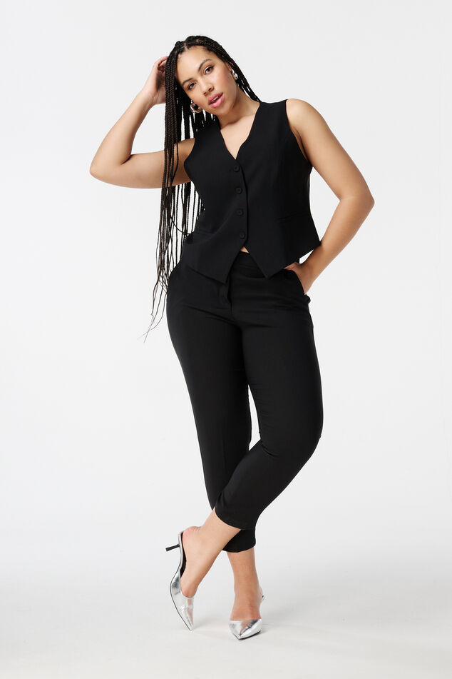 Pantalon met recht pijpen image number 0