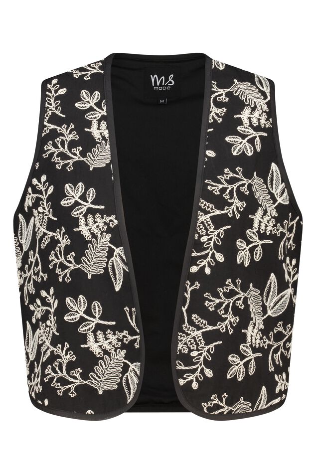Gilet met broduursel image number 1