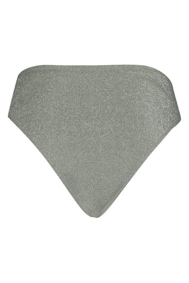 High waisted bikini broekje met glitter image number 3