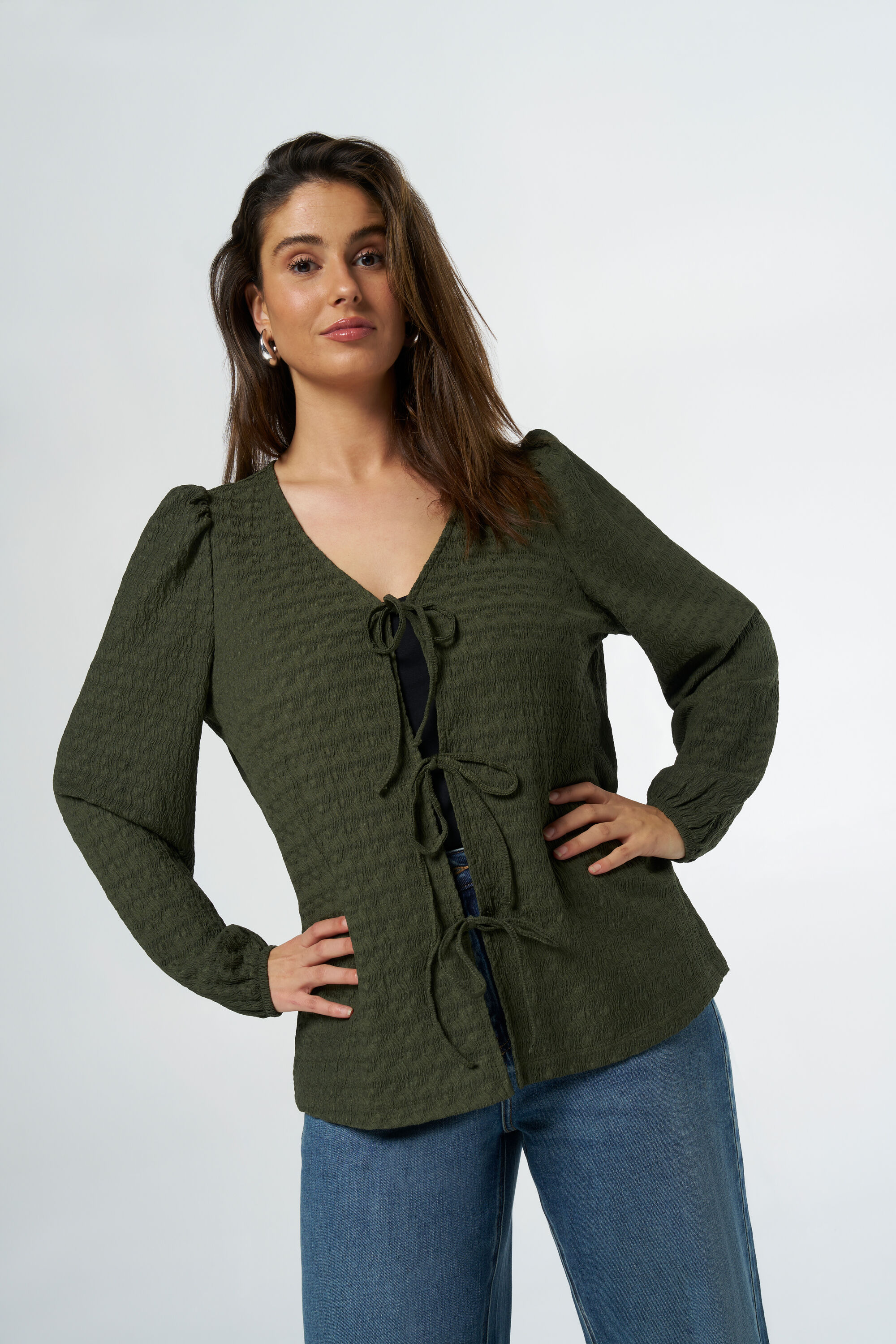 Top met strikjes image number 5