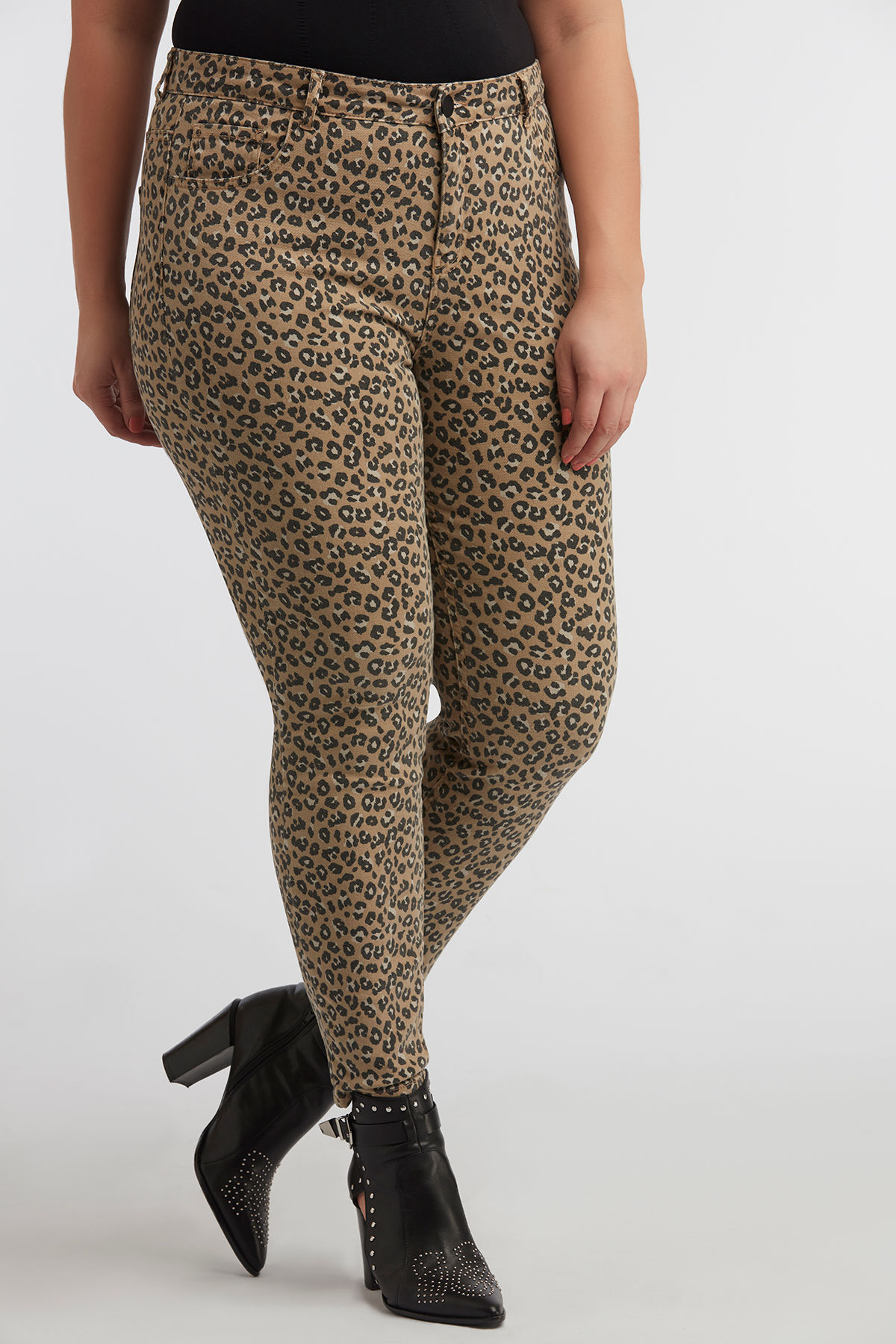 Dierenprint broek image number 4