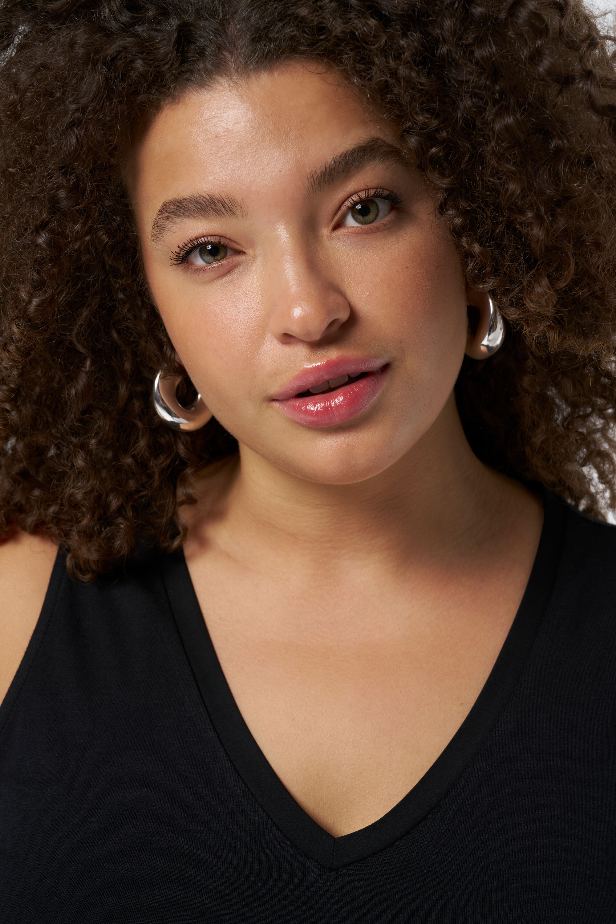 Top met V-hals image number 4