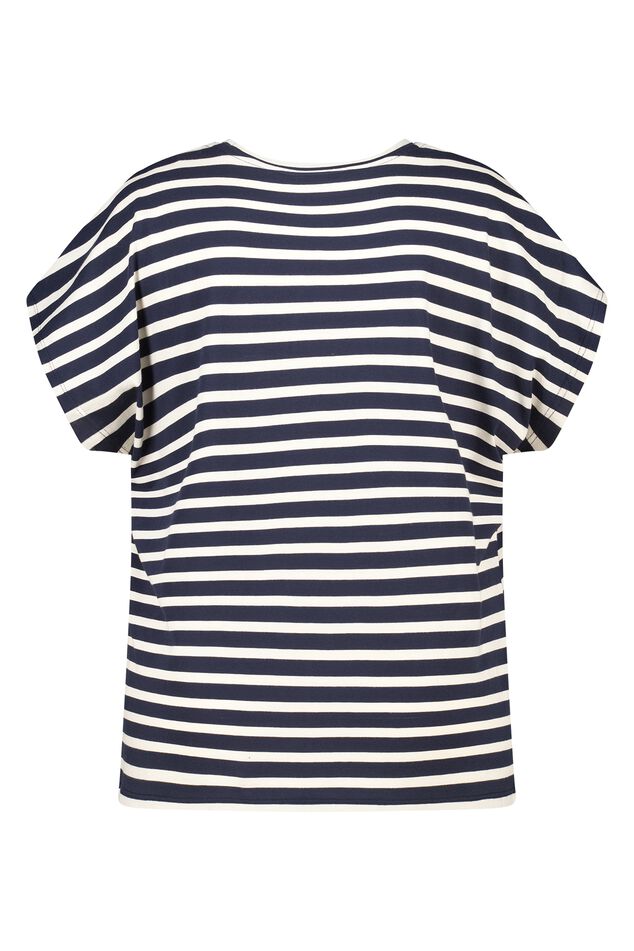 T-shirt rayé à imprimé image number 2