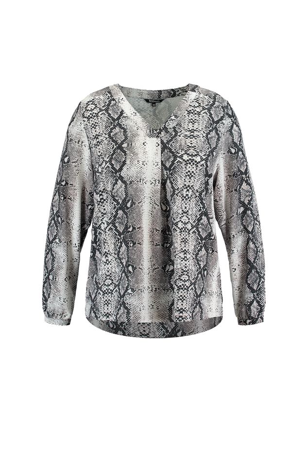 Blouse avec imprimé serpent  image number 1